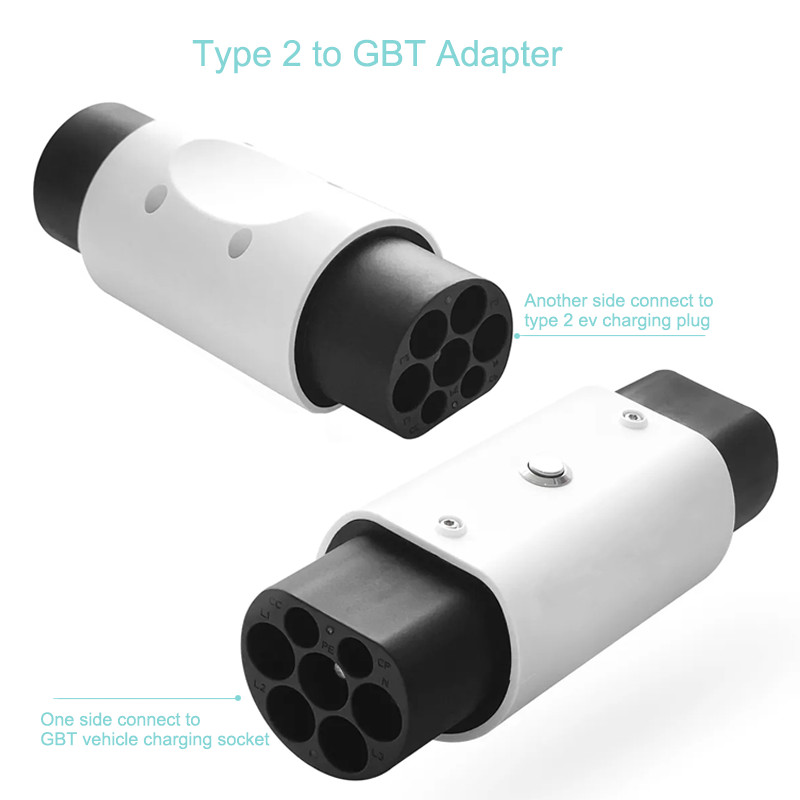 Type 2 To GBT (IEC 62196 To GBT) Electric Vehicle Charging Adapter-01 (2)